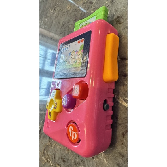 Fisher-Price Puppy's Adventure Handheld Learning Game Lights & Sounds Toy - Picture 6 of 7